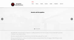 Desktop Screenshot of aacquirevalet.com